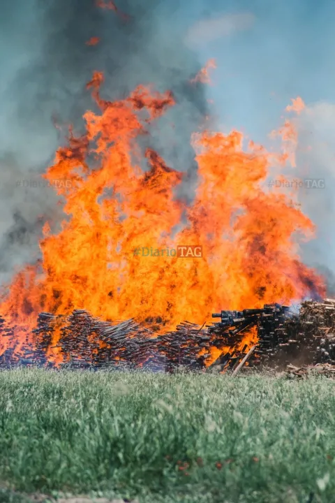 INCENDIO ESTACION TRENES