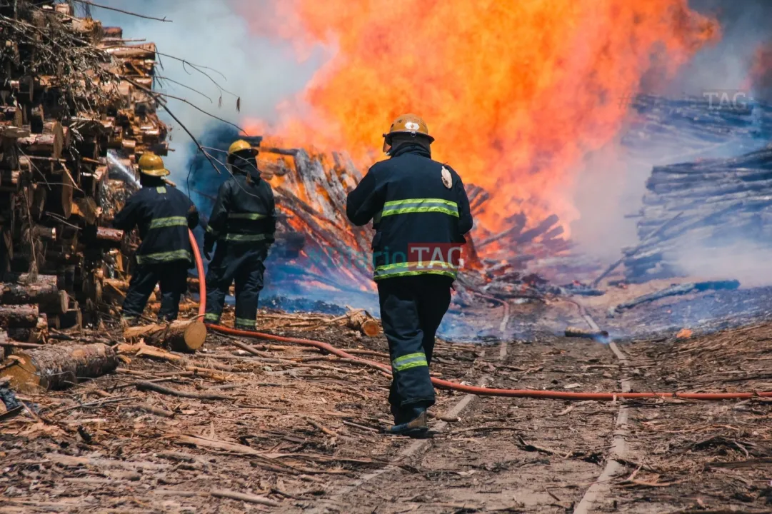 INCENDIO ESTACION TRENES