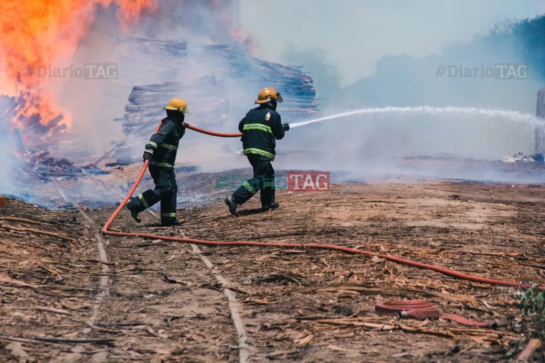 INCENDIO ESTACION TRENES