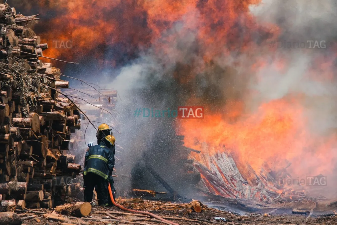 INCENDIO ESTACION TRENES